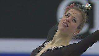 2017 Europeans - Carolina Kostner FS NBCSN HD