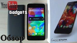 Micromax Canvas Spark Q380 Android 5.0 Lollipop Обзор смартфона