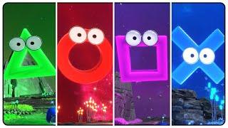 Astro Bot - All Lost Void Challenges (Triangle, Circle, Square, Cross)