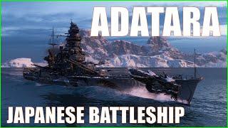 Adatara Japanese Battleships World of Warships Wows BB Gameplay Guide