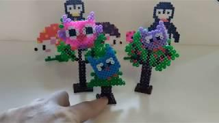 ТЕРМОМОЗАИКА.КАК СДЕЛАТЬ СОВУ.ПОДЕЛКИ С ДЕТЬМИ/THERMOMOSAIC.HOW TO MAKE OWL.