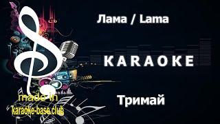 Лама (Lama) - Тримай  КАРАОКЕ  зроблено у KARAOKE-BASE.CLUB