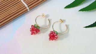 How to Make Beaded Berry Earrings | Kissitty Jewelry