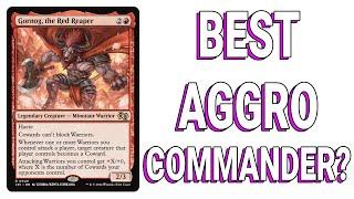 Gornog, the Red Reaper Deck Tech! One of the Strongest Red Commanders Ever!