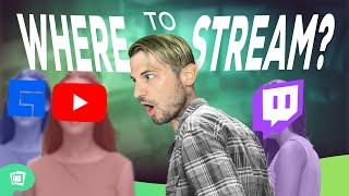 2021 BEST PLATFORM TO STREAM  Twitch x YouTube x Facebook