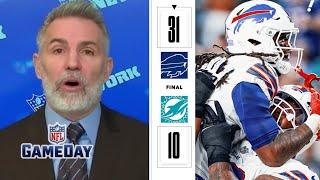 NFL GameDay | James Cook is Darkhorse RB1!  - Kurt Warner on Bills def Dolphins as Tua struggles