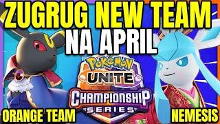 ZUGRUG's NEW TEAM?! ORANGE TEAM vs NEMESIS PUCS April | Pokemon Unite