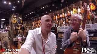 Paul Reed Smith visits Ishibashi Music in Shibuya June 21st 2014