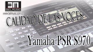 Yamaha PSR-S970 Review Sonidos