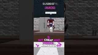 Who k1lled alex? #roblox #mm2 #robloxedit #murdermystery2 #robloxstory #shorts #robloxshorts