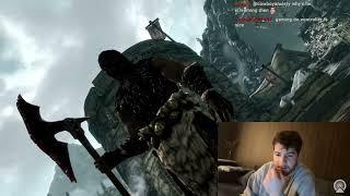 Skyrim but it's a 2013 quality stream (Hotel Edition)