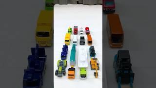 14 Work Vehicles And Tractors Toy Cars Lining Up! Do You Like Tractors?