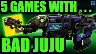 BAD JUJU [Destiny 2] Viewer Selected PvP Breakdown / Play Test