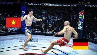 "Quái vật MMA châu Âu" đụng độ 2 chiến thần Việt Nam và cái kết quá ngỡ ngàng