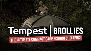 Tempest Brollies Overview 2023 | Tempest Brolly 100 & Tempest Brolly 100T | Carp Fishing Shelters