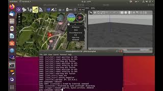 Gazebo takeoff & land with QGC on Ubuntu 18.04_01