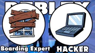 КАК ПОЛУЧИТЬ BOARDING EXPERT И HACKER BADGES В ИГРЕ BREAK IN (STORY) ROBLOX