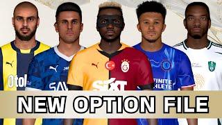 PES 2017 | New Option File 2024 For T99-Patch V16.1 - Summer Transfers (September 2024)