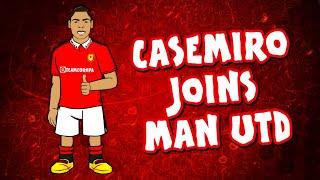 CASEMIRO signs for MAN UNITED! (Press Conference Real Madrid Transfer)