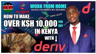 How to Make Over Ksh 10,000 Per Day From Deriv in Kenya | Binary Options Trading