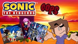 Various times Sonic the Hedgehog Fan Work was mistaken for official work  (Games, Post, Merch)