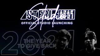ASTERIK ANAK SENI Official Studio Launching #TempatKita | Vlog | Shaika Nadwa