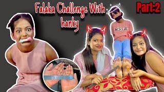 FALAKA Challenge With Hanky🫨Part 2|| Challenge with sisters‍|| Eliza Vlogs