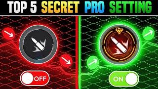 5 Important Free Fire Pro Settings You Must TURN ON