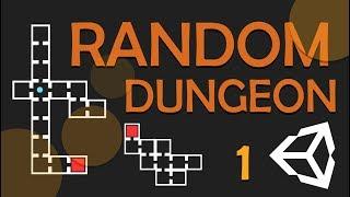 RANDOM DUNGEON GENERATOR - EASY UNITY TUTORIAL - #1