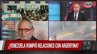 Venezuela expulsa al personal diplomático de Argentina: "No sería de extrañar que hagan una locura"