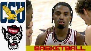 COPPIN STATE vs NC STATE Basketball Game Full Highlights 2024