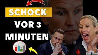 Schreib Geschichte: Die AfD erobert die Umfragen mit legendärer Unterstützung von Elon Musk!