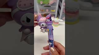 Cutie Kuromi pen 10 colours  #kuromi #sanrio #kuromipen #sanriolover #kuromilover #kuromifinds