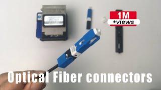 How to make optical fiber connectors | NETVN