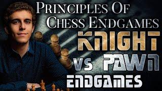 Knight v. Pawn Endings, Part 1 | Test Your Knowledge | Principles of Chess Endgames | GM Naroditsky