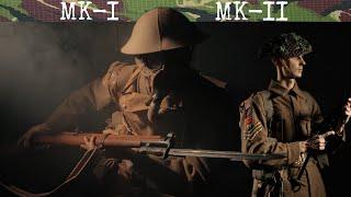 Краткий обзор шлемов Британских вооруженных сил MK1 и MK2 на период 1 и 2 мировых войн.