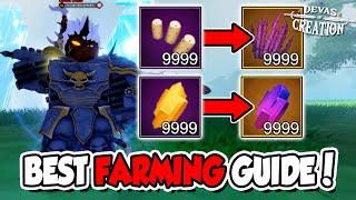 Devas Of Creation Best Material Farming Spots Location Beginners Guide! (CODES)