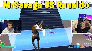 MrSavage VS Stable Ronaldo 1v1 TOXIC Buildfights!