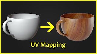 Blender Texturing tutorial - Blender Texture Mapping tutorial (Blender UV mapping simplified)