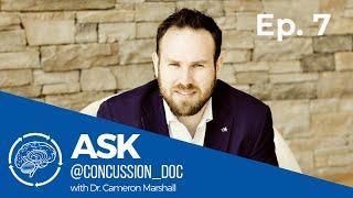 Concussion Related Whiplash & Dizziness (Ask Concussion Doc Ep. 7) 2019