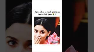 Alia Bhatt was about to cry  on koffee with karan #shorts #aliabhatt #ranveersingh #karanjohar