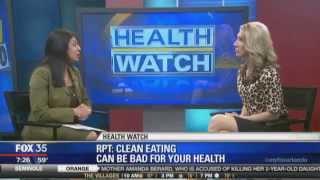 Orthorexia: Clean Eating Gone Too Far: Dr. Romie on  FOX News Orlando