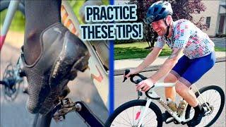 How to clip in, AND OUT, of bicycle pedals!