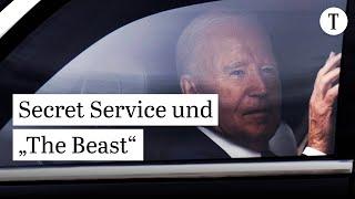 Biden in Berlin: So sieht es aus, wenn US-Präsident Joe Biden durch Berlin gefahren wird