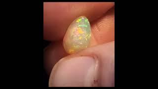 Stunning 1.54ct flagstone chaff pattern opal is available on my ebay. #gemstone #opal #lapidary