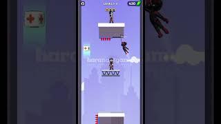 Web Master: Stickman Superhero - Level 1-3 #game #funny #shorts #webmaster