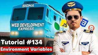 Environment Variables in Next.js | Sigma Web Development Course - Tutorial #134