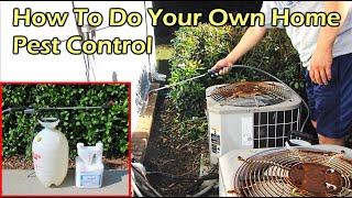 How To Do Your Own Home Pest (Bug) Control - Talstar P Insecticide