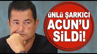 Ünlü şarkıcı o görüntünün ardından Acun Ilıcalı'yı sildi!!!