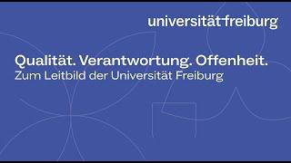 Das Leitbild der Universität Freiburg